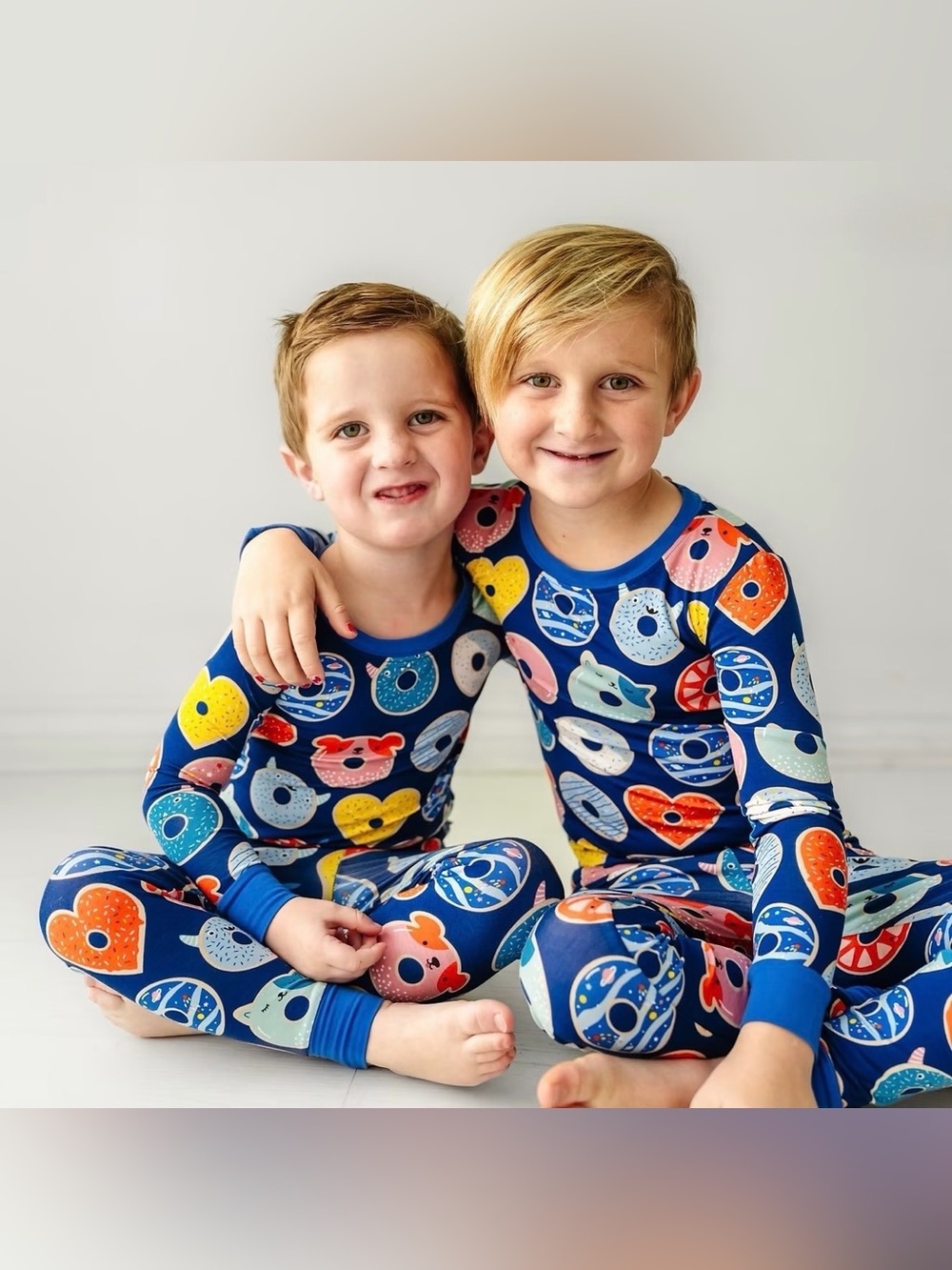 LITTLE SLEEPIES Donut Dreams Bamboo Pajama Set - 4T